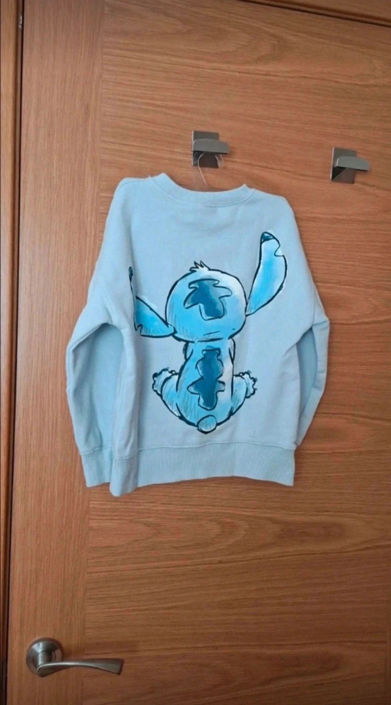 Meisjes hoodie, met Stitch-afbeelding, maat 6-7. Zara – photo 2